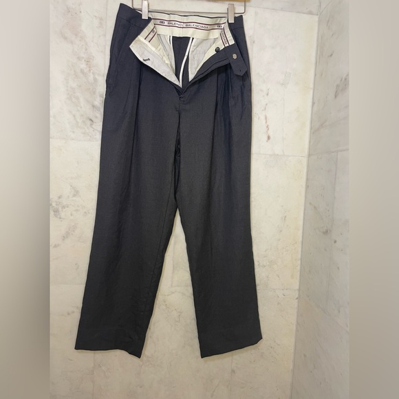 VINTAGE BALENCIAGA WOOL DRESS PANT - Picture 4 of 14